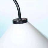 1970s minimalist floor lamp, adjustable reading lamp