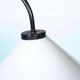 1970s minimalist floor lamp, adjustable reading lamp