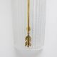 Pair of Mid-century Modern Style Italian Murano Glass and Brass Sconces