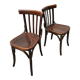 Paire de chaises bistrot authentiques années 30