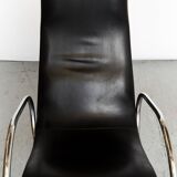 Vintage S826 Cantilever Rocking Chair in Chrome by Ulrich Böhme for Thonet