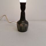 Ceramic table lamp, made by Danske Vitrika in the 1960-1970s
