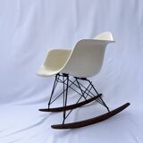 ROCKING CHAIR PARCHEMENT, EAMES, HERMAN MILLER 1970