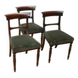 Suite of 3 Louis XVI style chairs