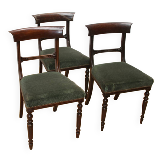 Suite of 3 Louis XVI style chairs