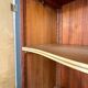 Art Deco wardrobe painted in black
