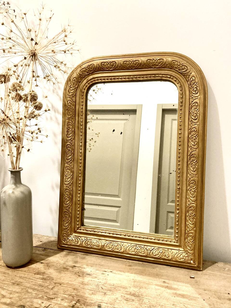 Antique Louis Philippe style mirror