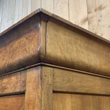19th century walnut Restoration bookcase