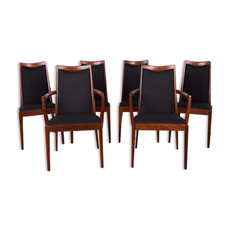 6 chaises par Leslie Dandy pour G-Plan années 1960