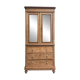 Louis Philippe wardrobe in solid pine (renovated)