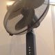Anthracite grey fan on foot tripods 70/80