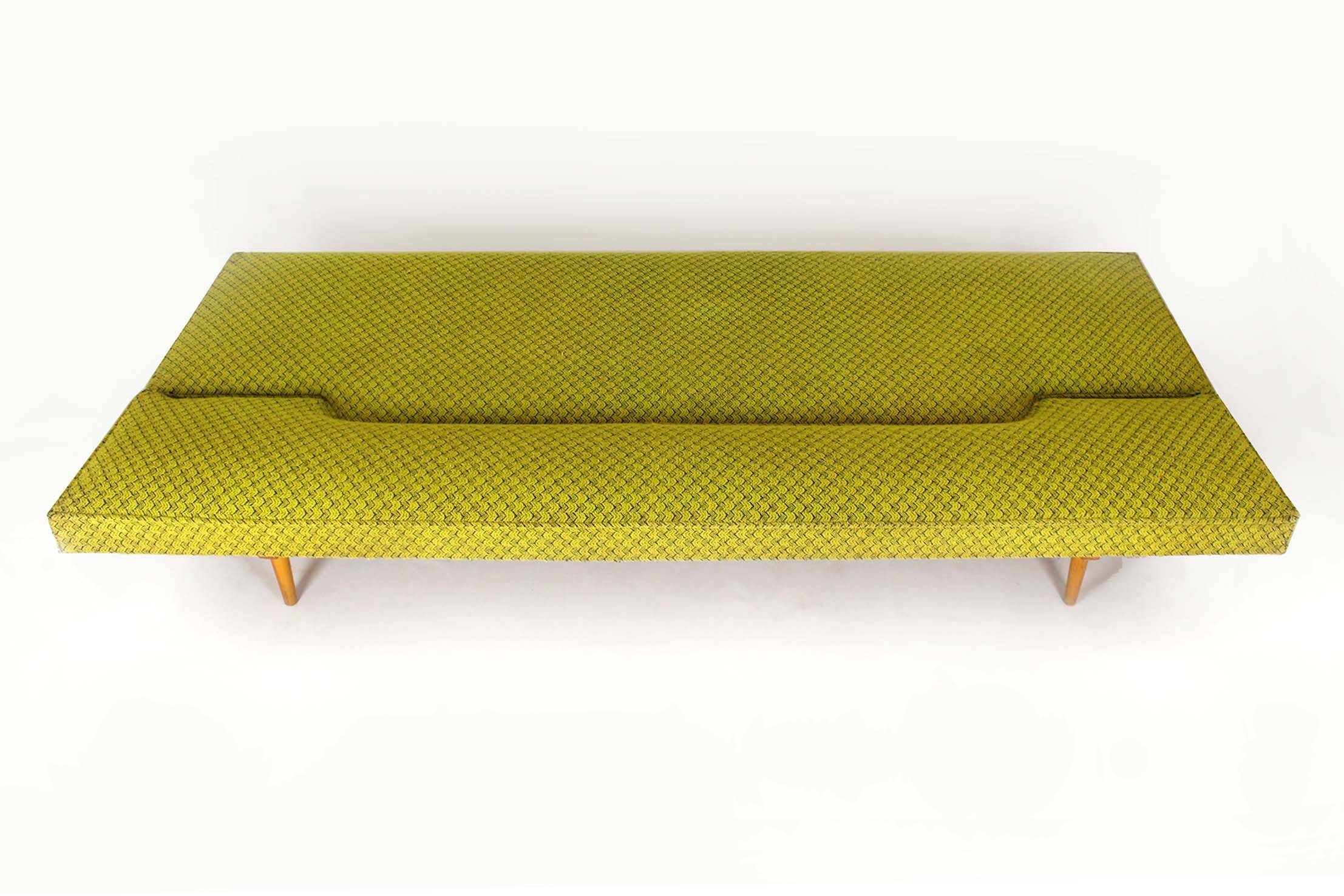 Sofa by Miroslav Navratil for Drevopodnik Brno, 1960s