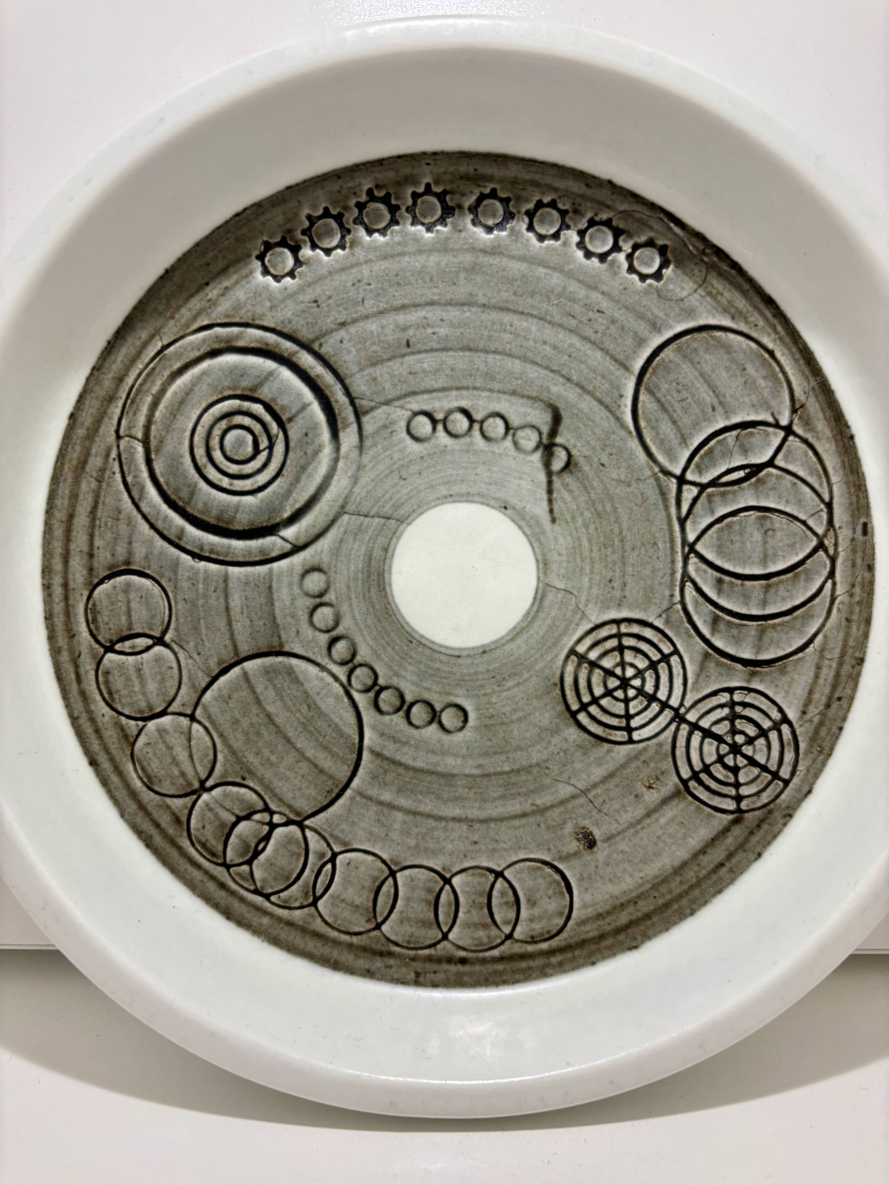Ceramic dish / bowl, Sarek by Olle Alberius for Rörstrand - Sweden - 1960