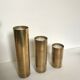 Scandinavian brass candle holders circa 1950