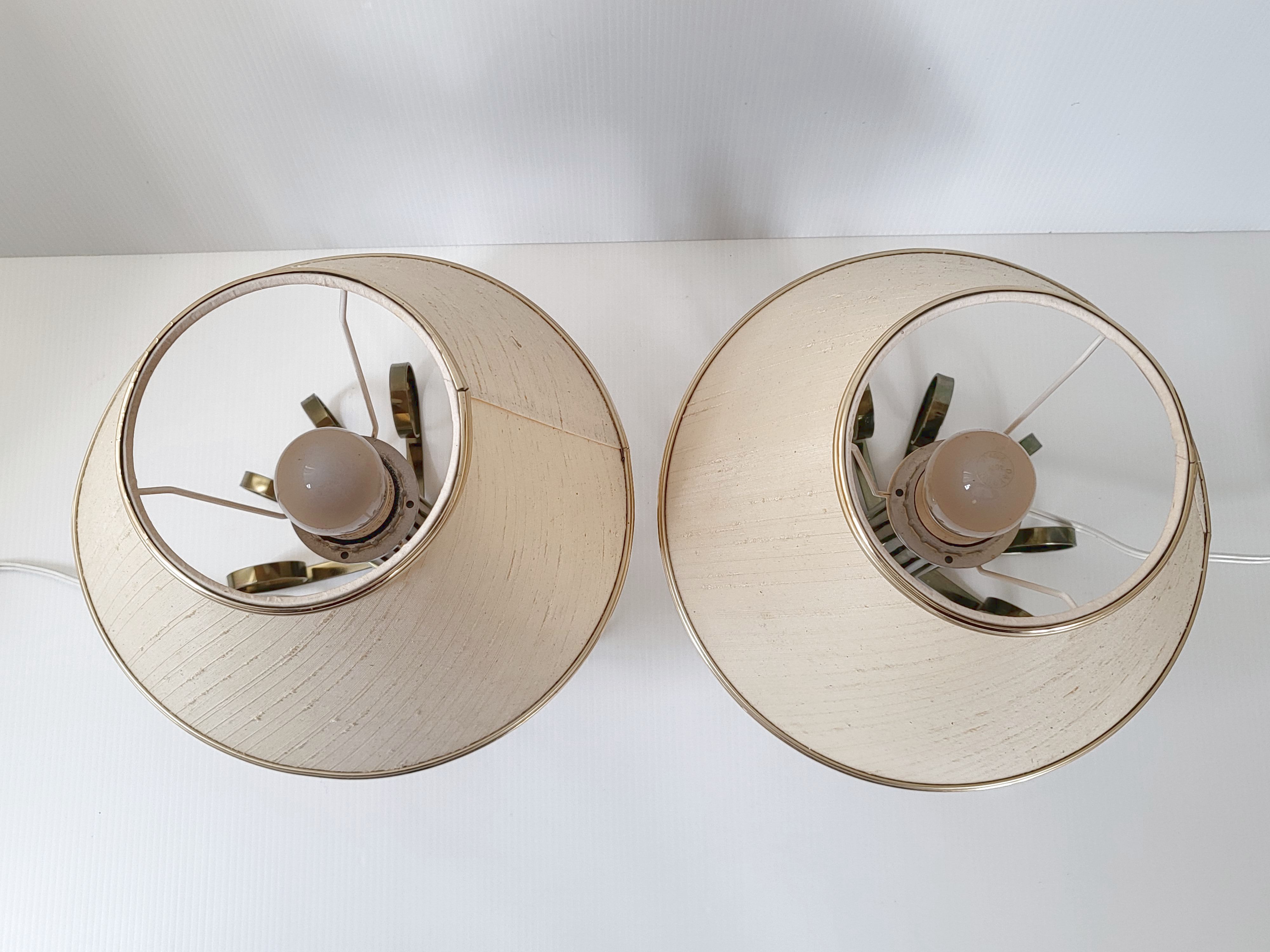 Pair of lamps 1960 vintage