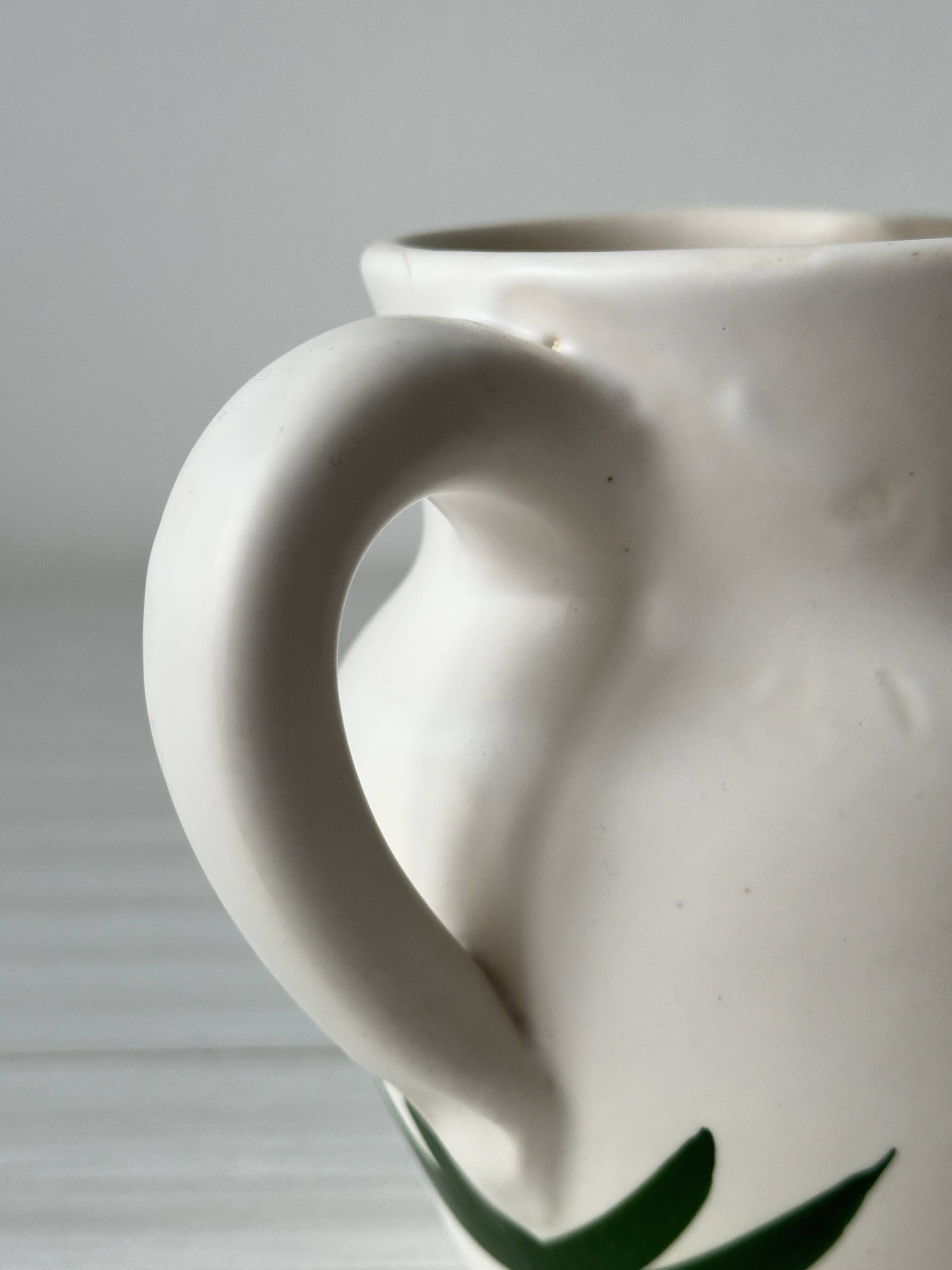 Marsh pottery milk jug