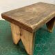 Vintage wooden stool