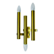 TUBULAR WALL LIGHT FROM MAISON SCIOLARI, 3 LIGHTS, ITALY, 1970