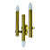 TUBULAR WALL LIGHT FROM MAISON SCIOLARI, 3 LIGHTS, ITALY, 1970