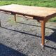Country farm table in pine , 2 drawers
