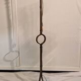 Jean Pierre Ryckaert wrought iron floor lamp 1960 brutalist