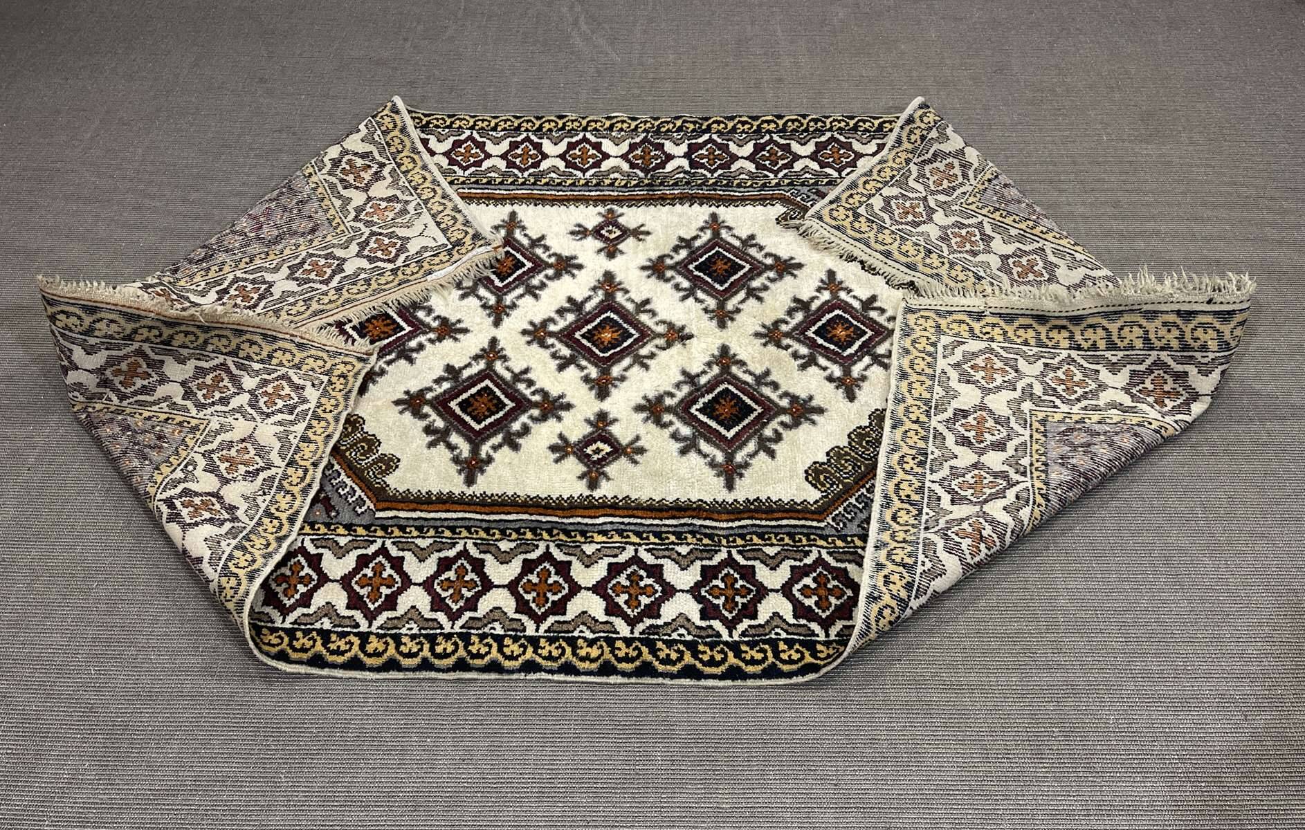 Moroccan handmade wool rug