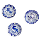 Set of Chinoiserie plates