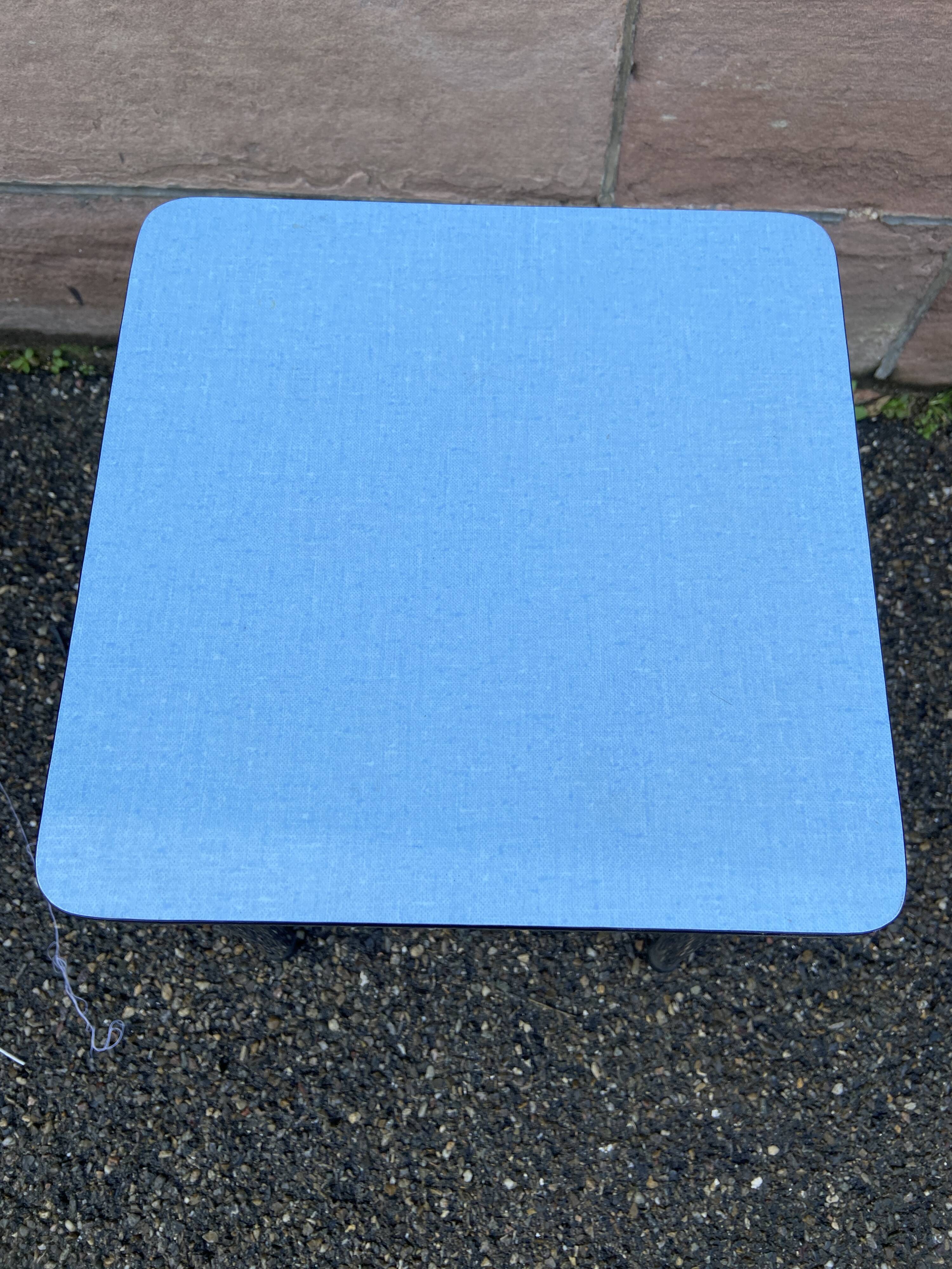 vintage formica stool