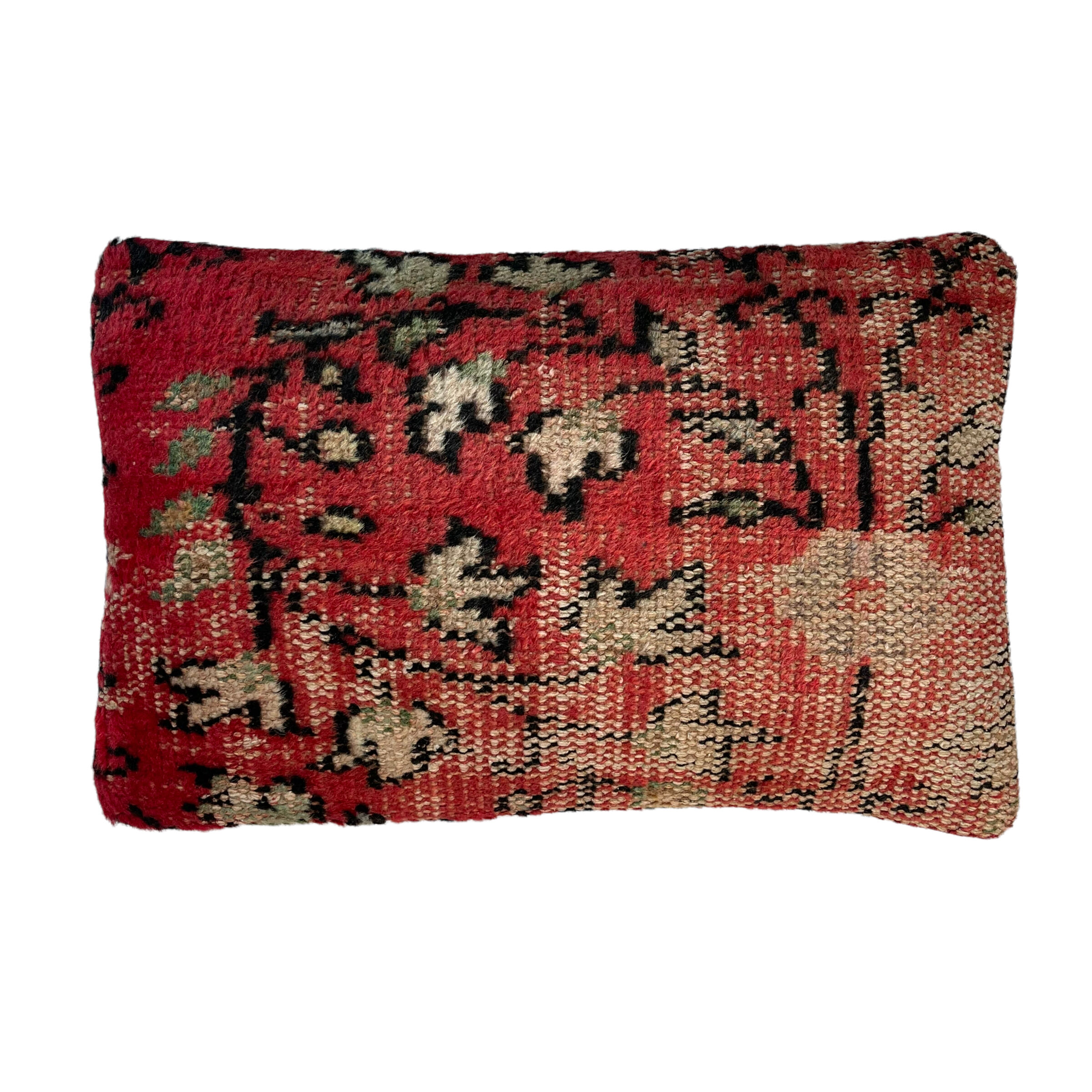 Vintage turkish handmade cushion cover , 30 x 50 cm