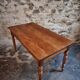 Antique dining table in French cherry wood 1900–1920 – Provincial farmhouse table