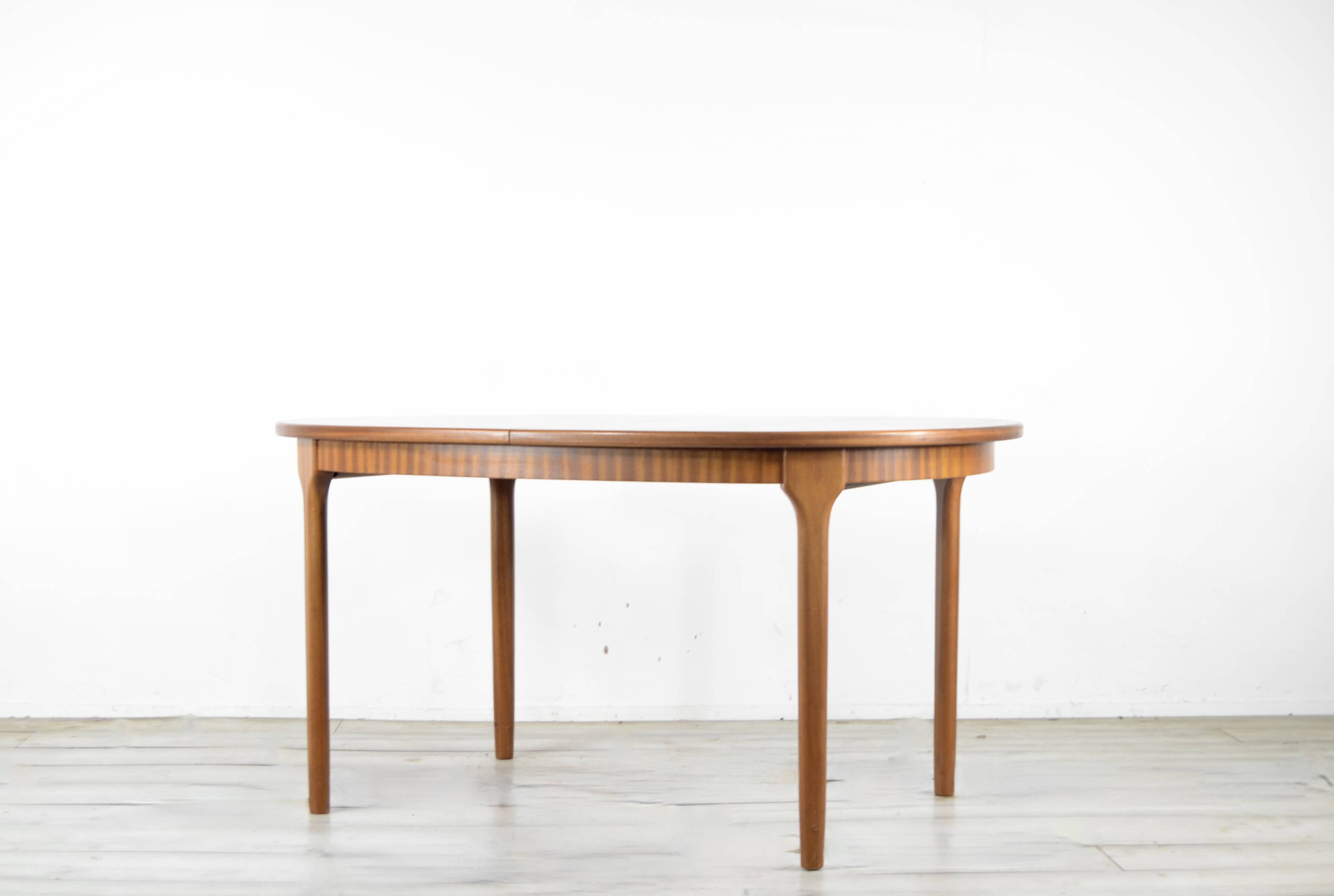 Midcentury Mcintosh oblong teak extending table. vintage modern, Danish
