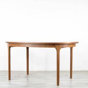 Midcentury Mcintosh oblong teak extending table. vintage modern, Danish