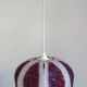 Vintage 70s perspex pendant light