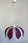 Vintage 70s perspex pendant light