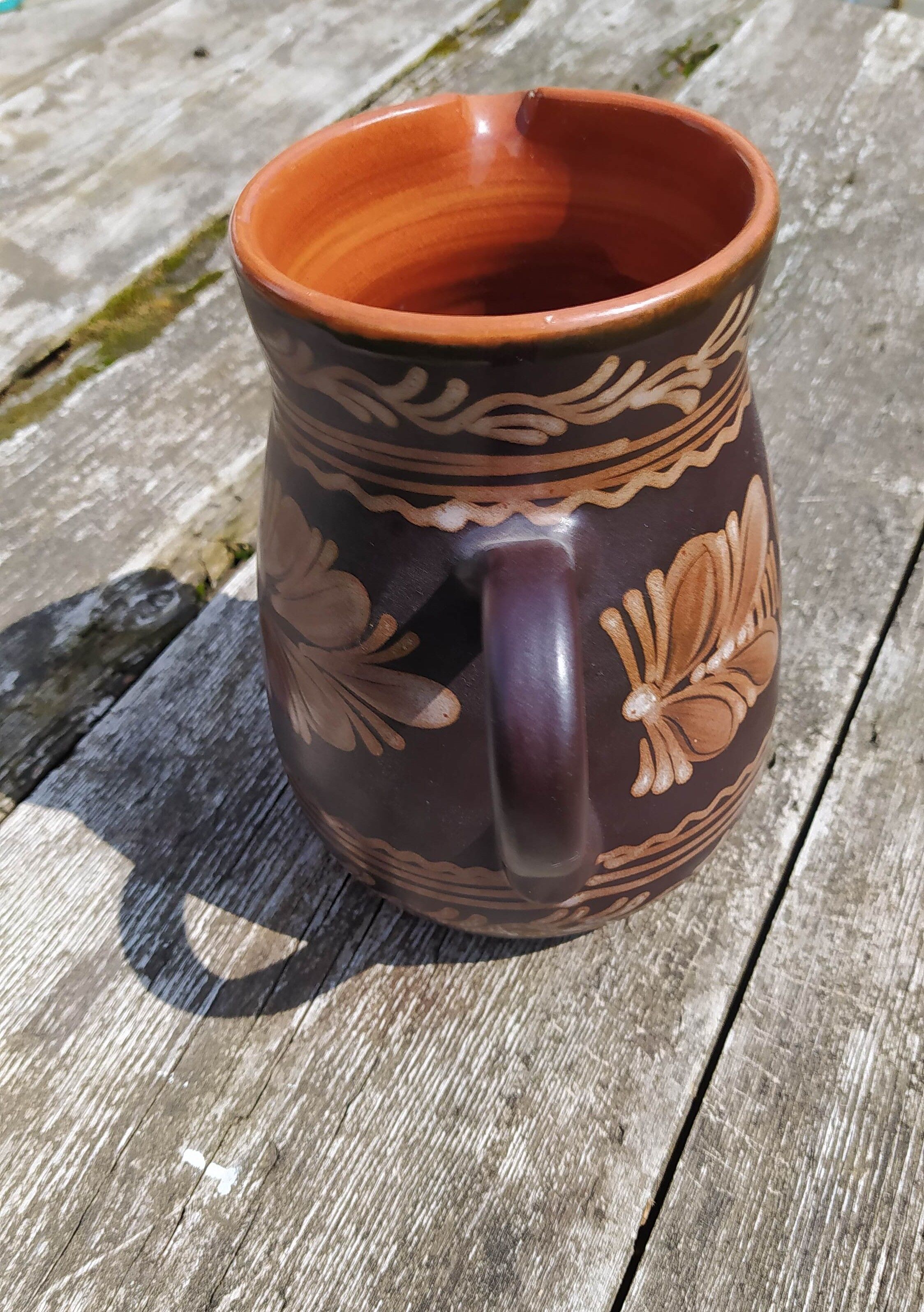 Hungarian vintage ceramic vase