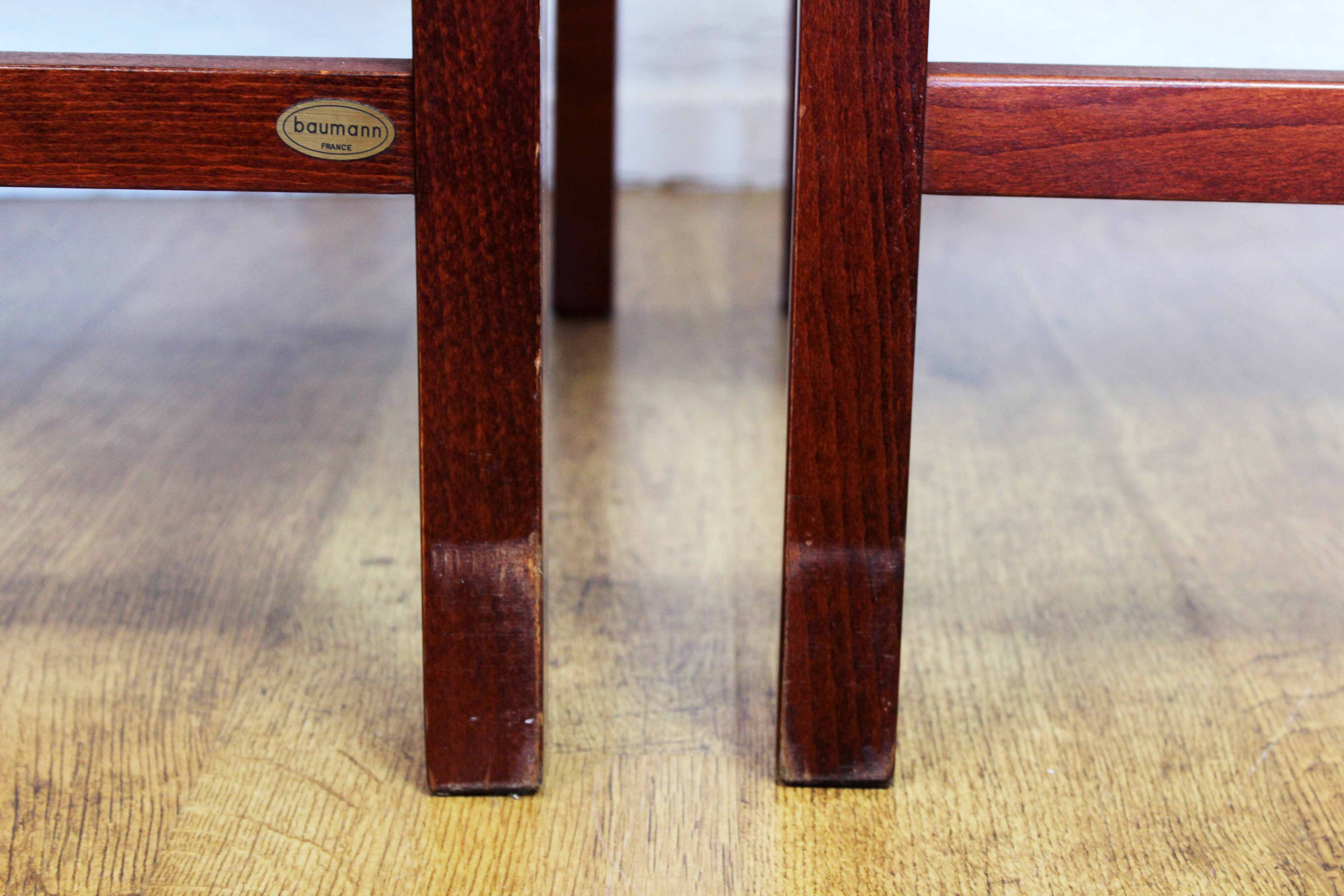 Paire de fauteuils Baumann Argos 1970
