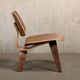 Fauteuil lounge Charles & Ray Eames LCW en noyer pour Herman Miller