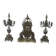 garniture de cheminée Bronze