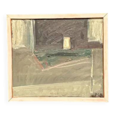 Original Swedish Oil on Hardboard – “Still Life” by Robert Svensson (1963–2016) – Signed – Vintage & Framed – 32.5 × 28.5 cm