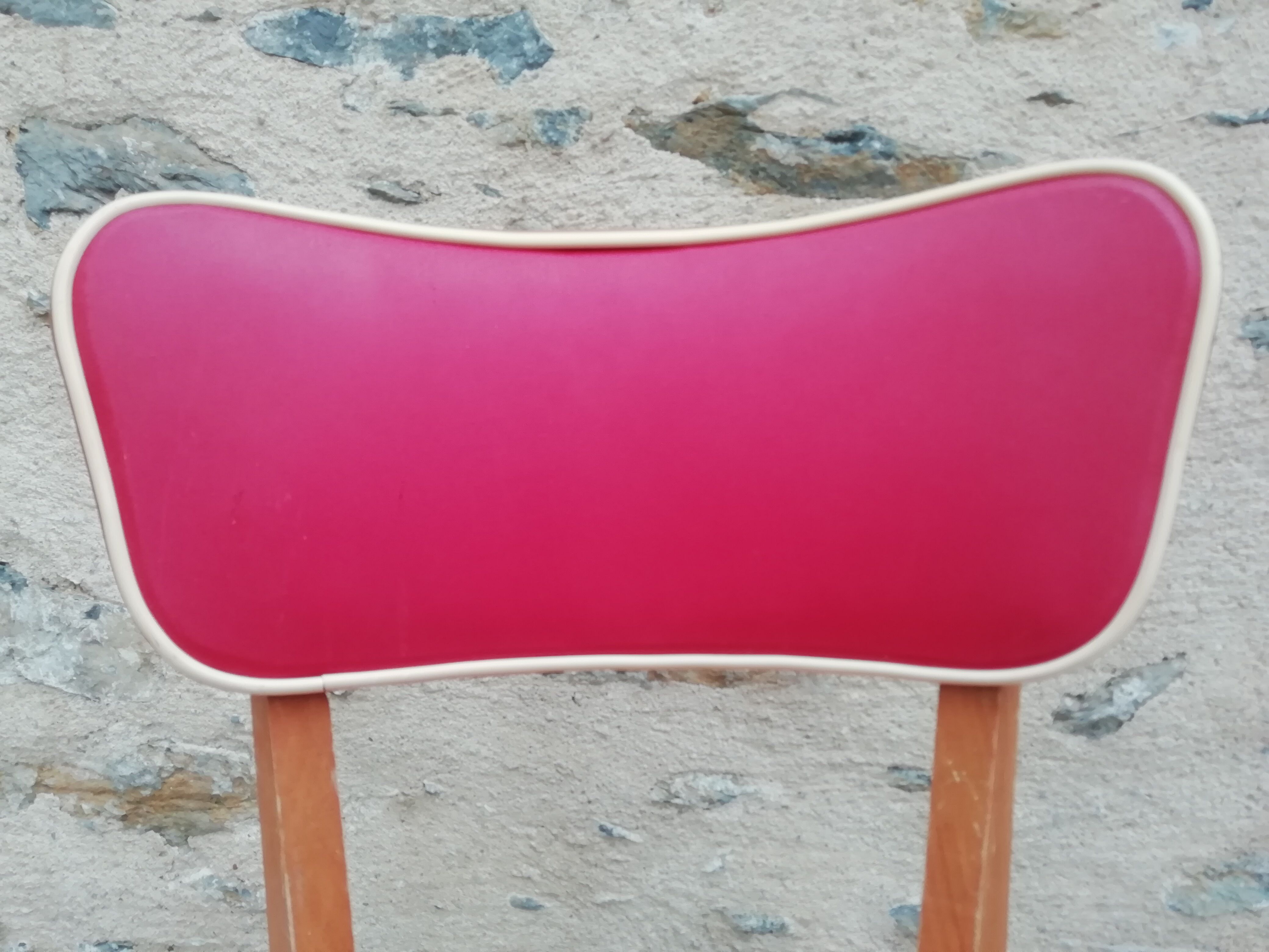 Lot of 6 Scandinavian chairs 50s