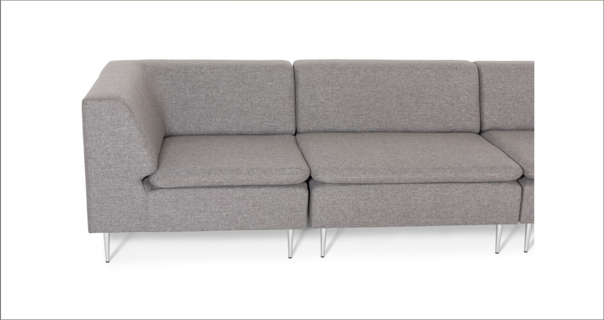 Scandinavian corner sofa