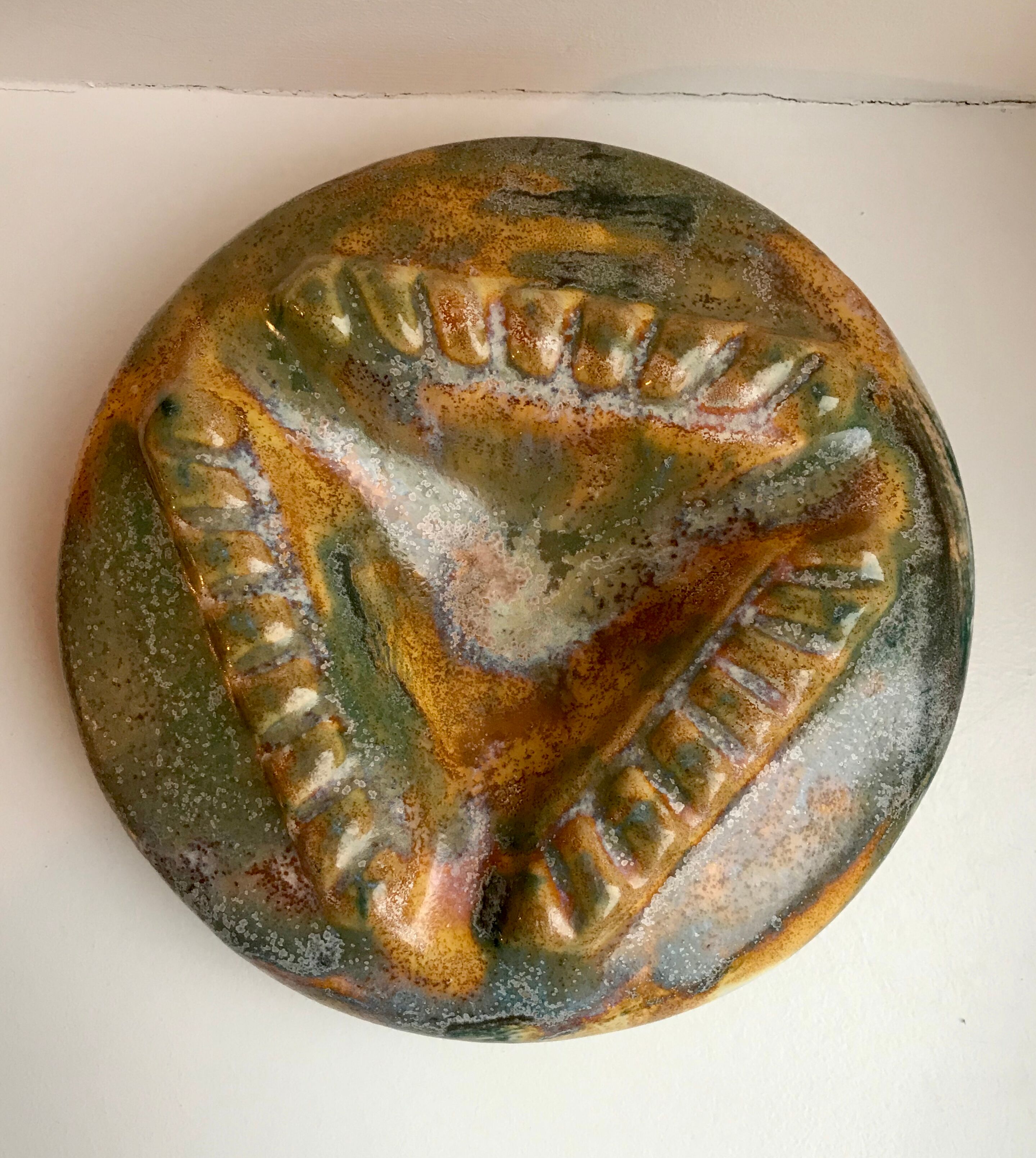 Cendrier en céramique années 70