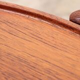 Vintage Hans J. Wegner AT35 Side table in teak Andreas Tuck, 1945 Denmark.