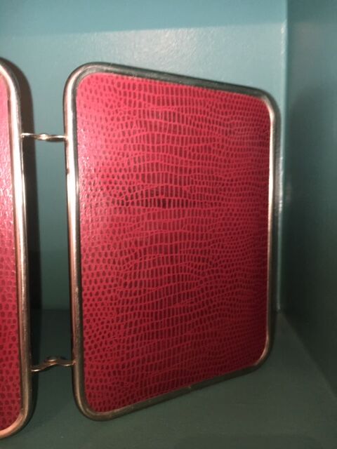 Mirror Barber triptych 48 x 20