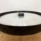 Industrial bakelite factory wall clock from pragotron, 1960s