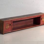 Antique low elm wood furniture – China, around 1900