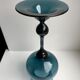 Design vase in smoked glass 70s