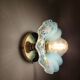 Murano flower wall light