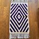 Handmade wool rug from Moroccan Atlas, size 140 x 260 cm.