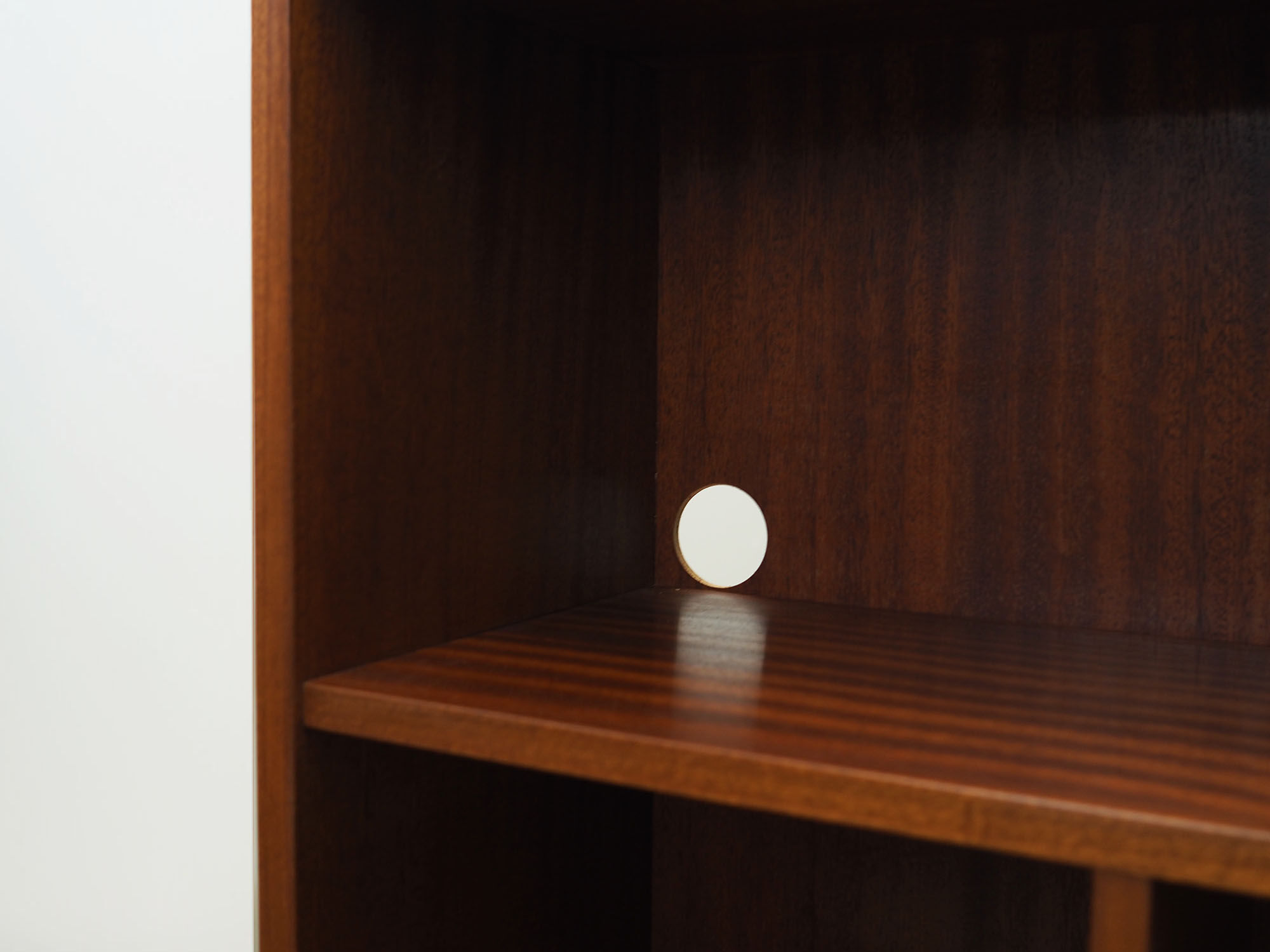 Mahogany bookcase, Danish design, 1960s, production: Denmark